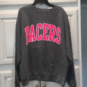 Gray Pacers sweatshirt